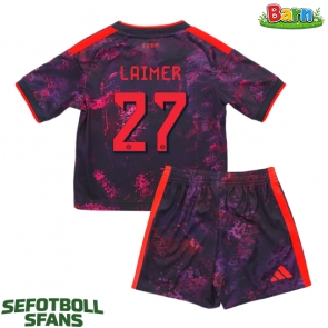 Bayern Munich Konrad Laimer #27 Tredjeställ Barn 2026-27 Kortärmad (+ Korta byxor)